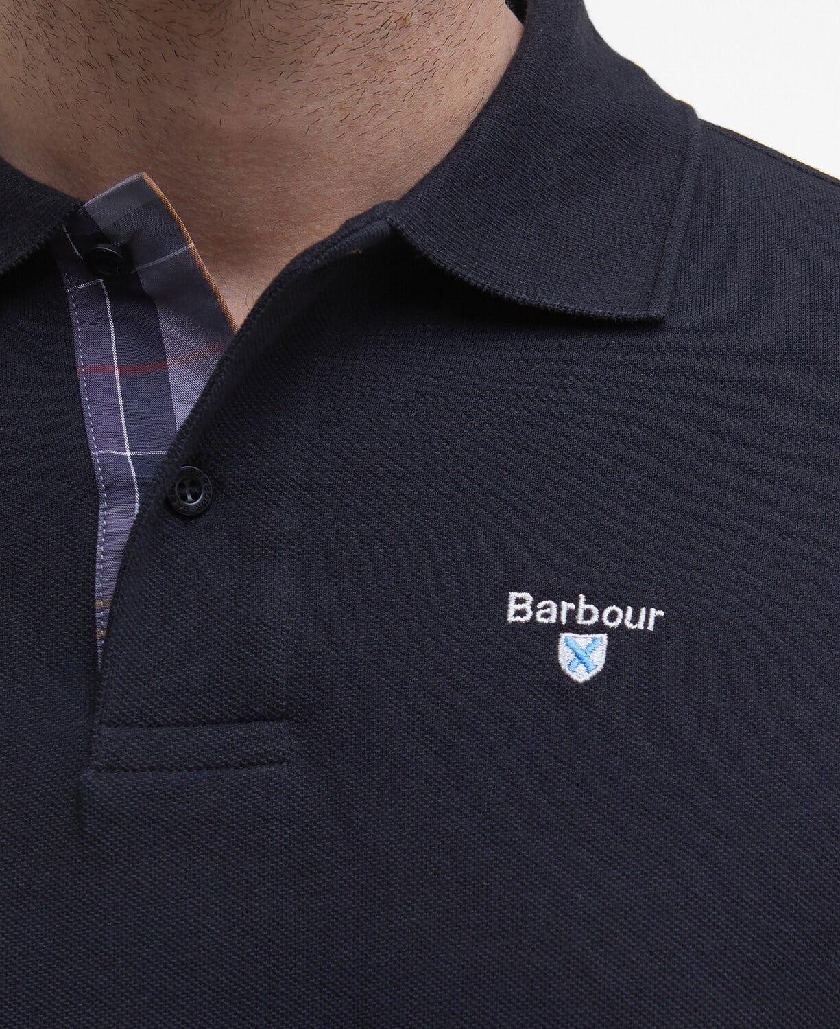 Barbour Tartan Pique Polo Yaka
