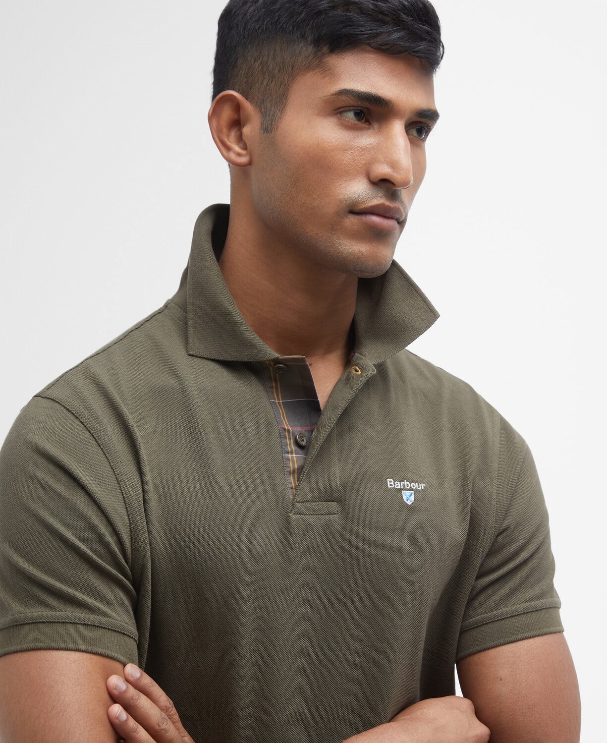 Barbour Tartan Pique Polo Yaka