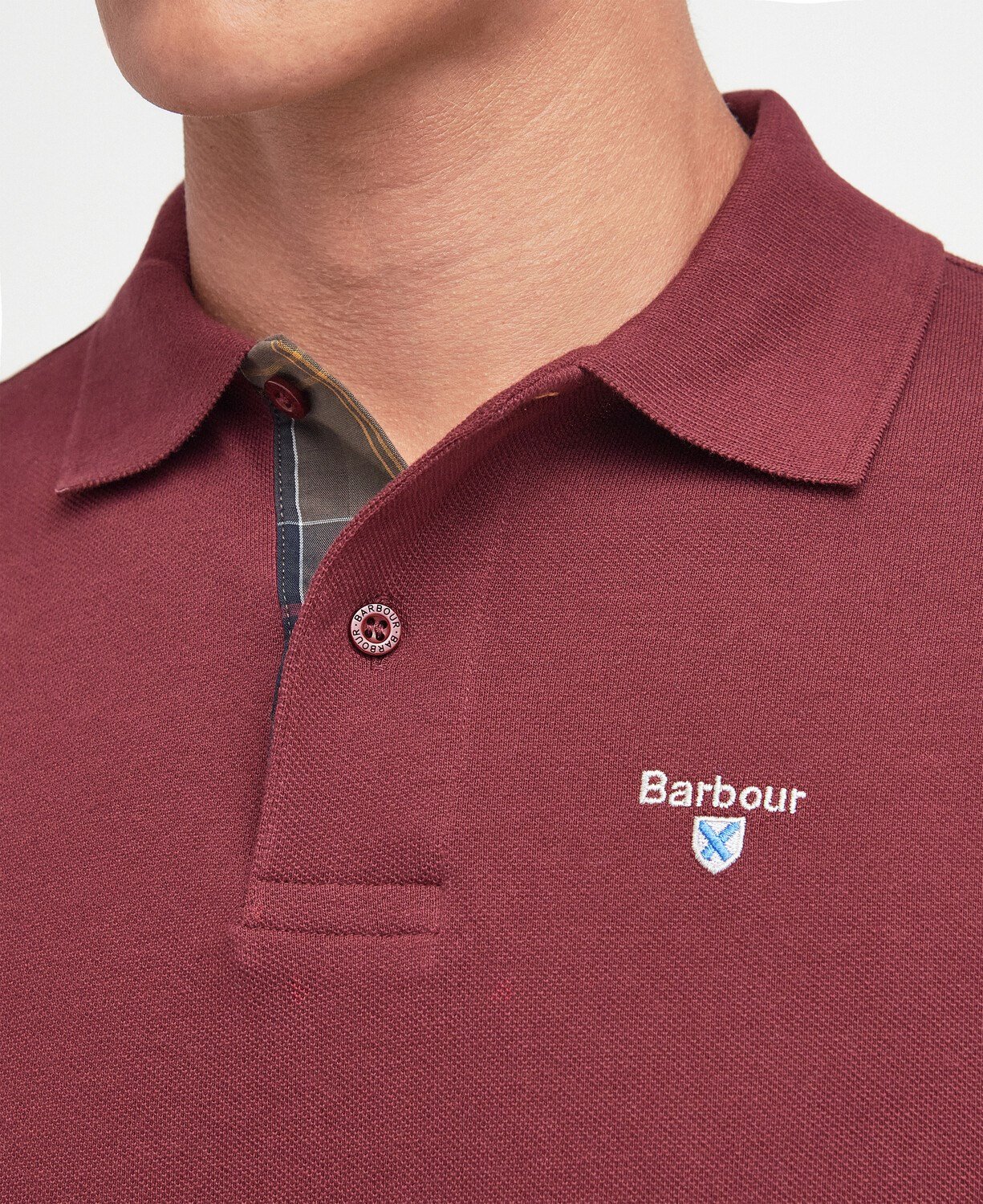 Barbour Tartan Pique Polo Yaka