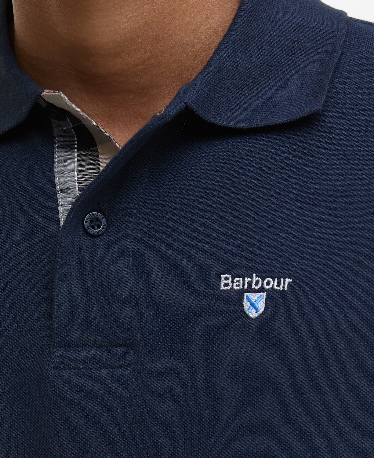 Barbour Tartan Pique Polo Yaka