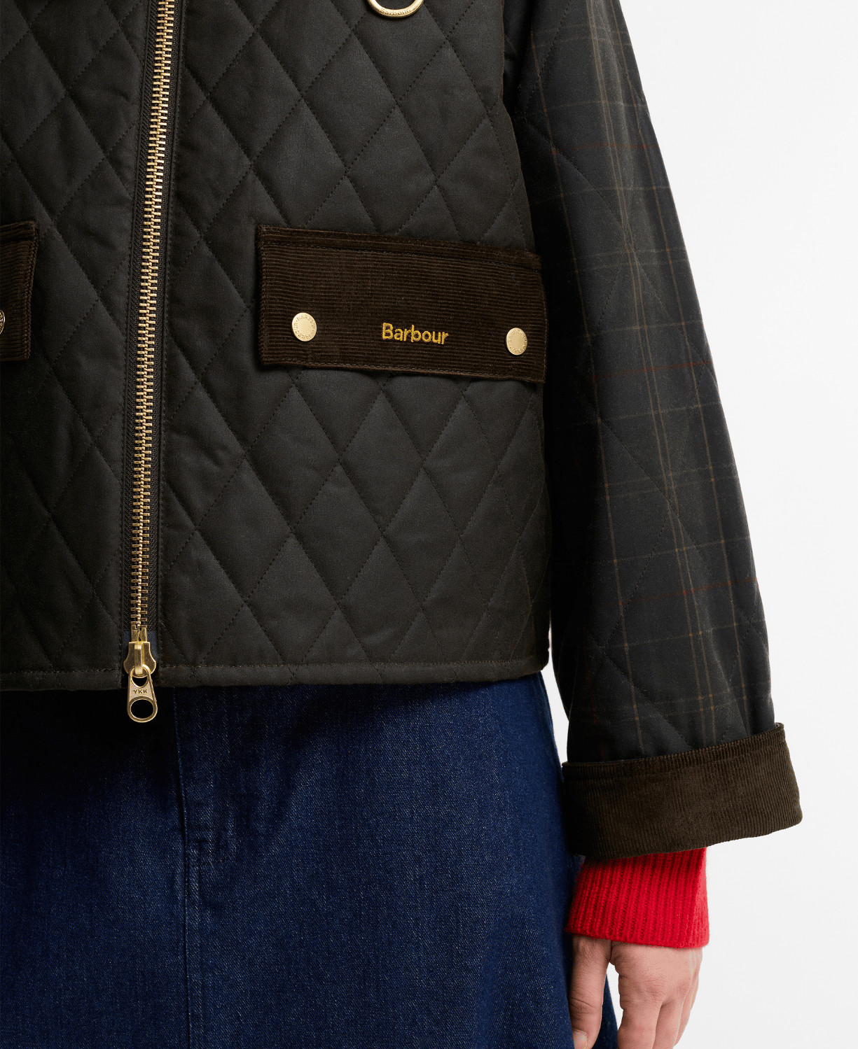 Barbour Tartan Reimagined Icons Spey Wax Jacket