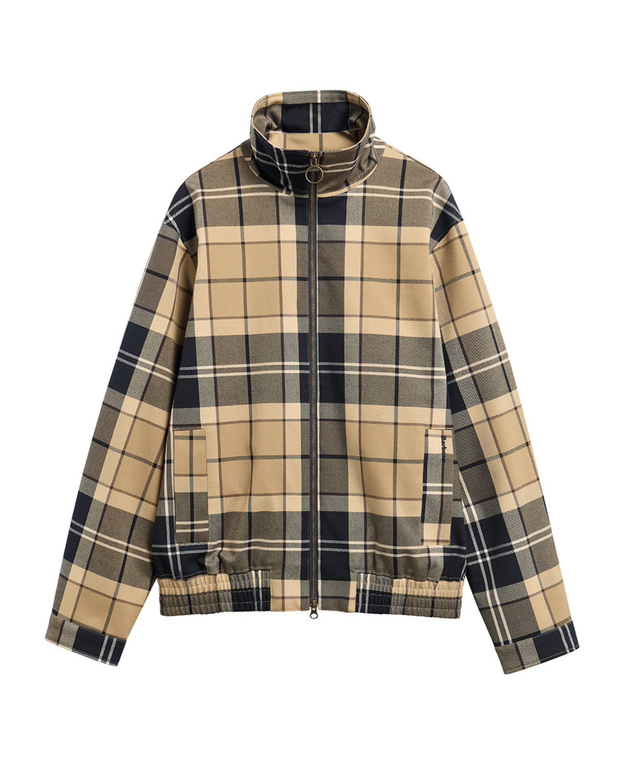 Barbour Tartan Showerproof Blouson Ceket