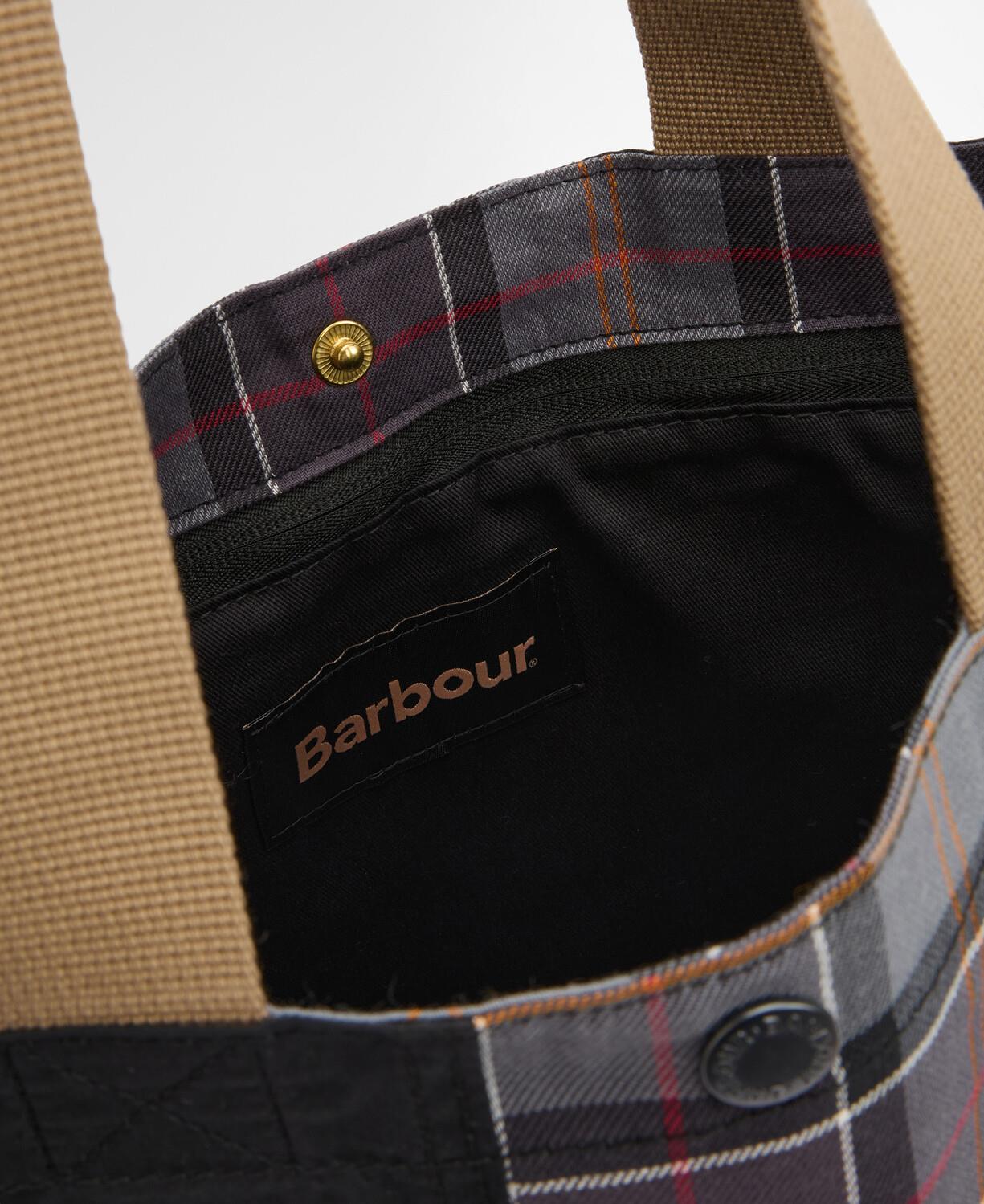 Barbour Transport Pachtwork Tote Çanta
