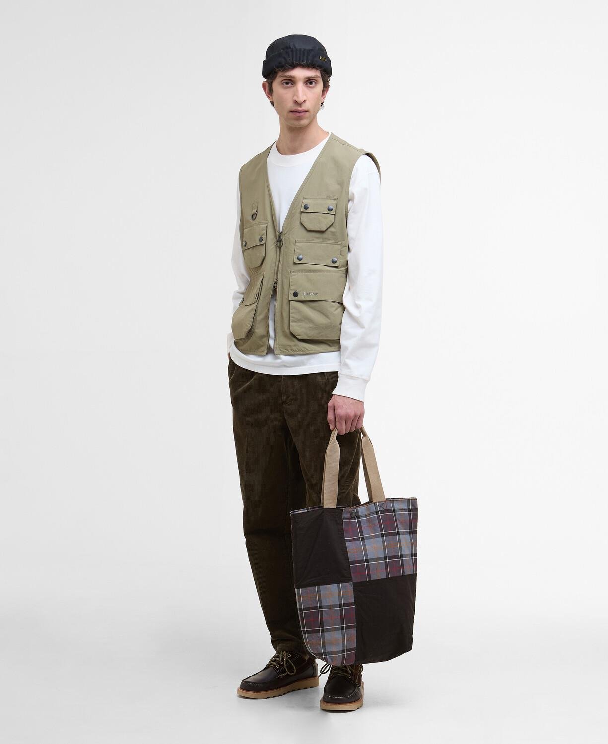 Barbour Transport Pachtwork Tote Çanta