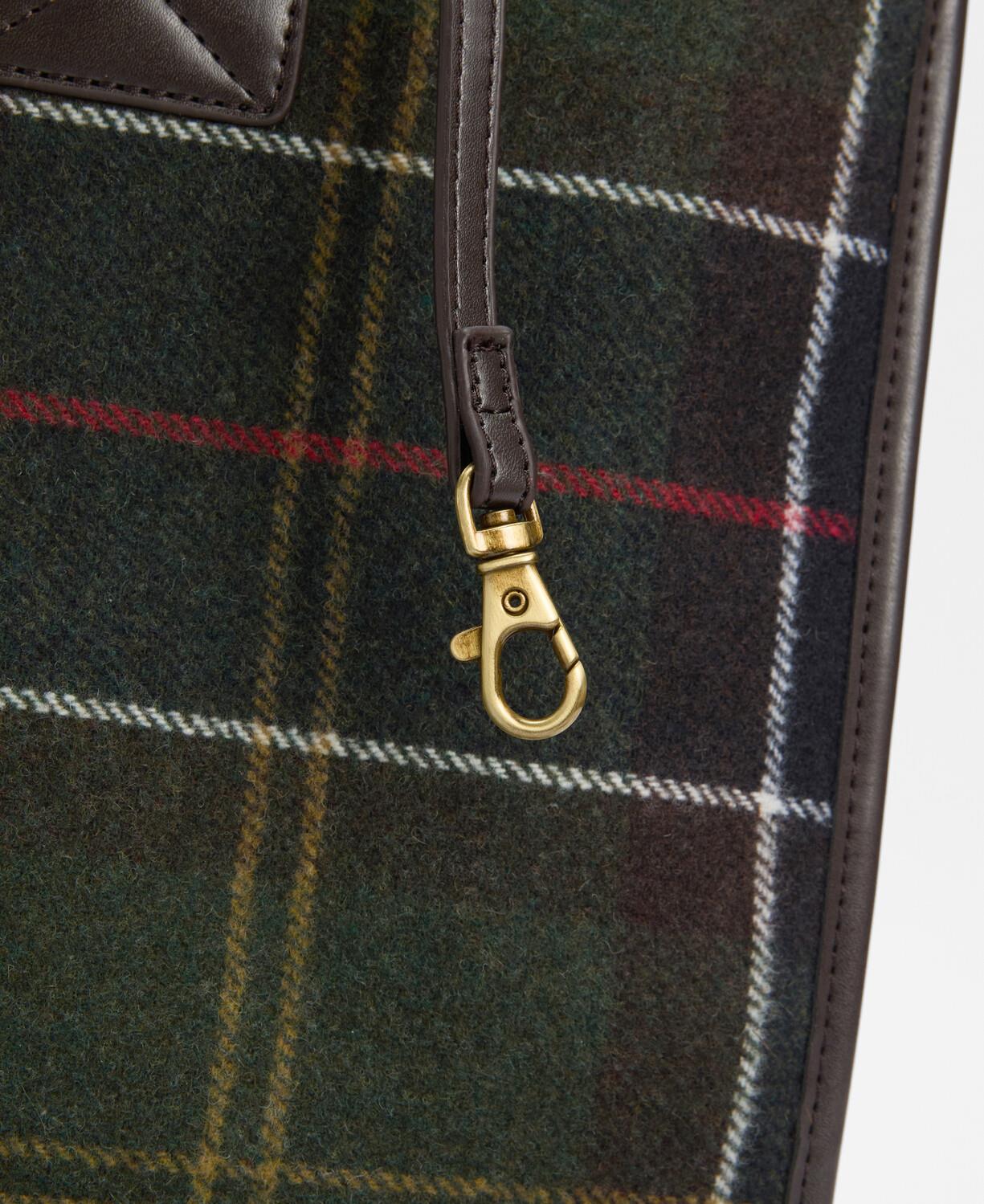 Barbour Turnberry Tartan Kol Çantası