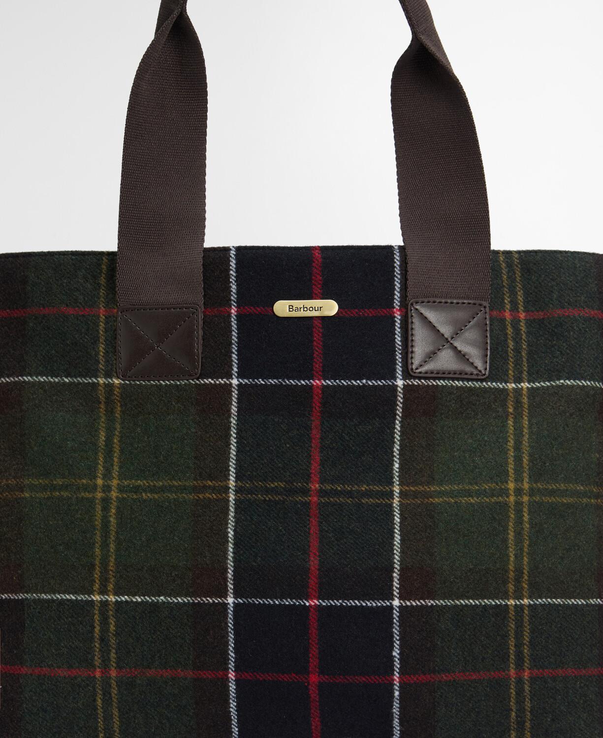 Barbour Turnberry Tartan Kol Çantası