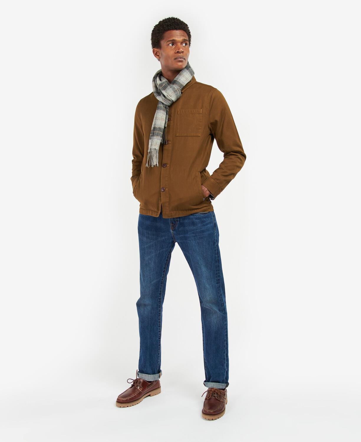Barbour Unisex Tartan Yün Atkı (%100 Lambswool)