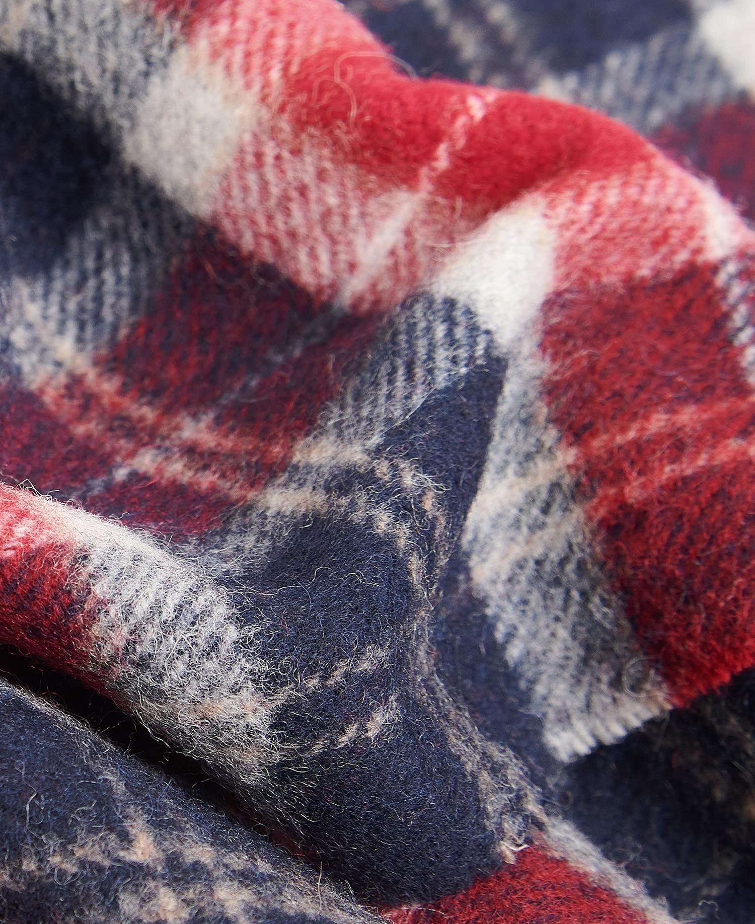 Barbour Unisex Tartan Yün Atkı (%100 Lambswool)