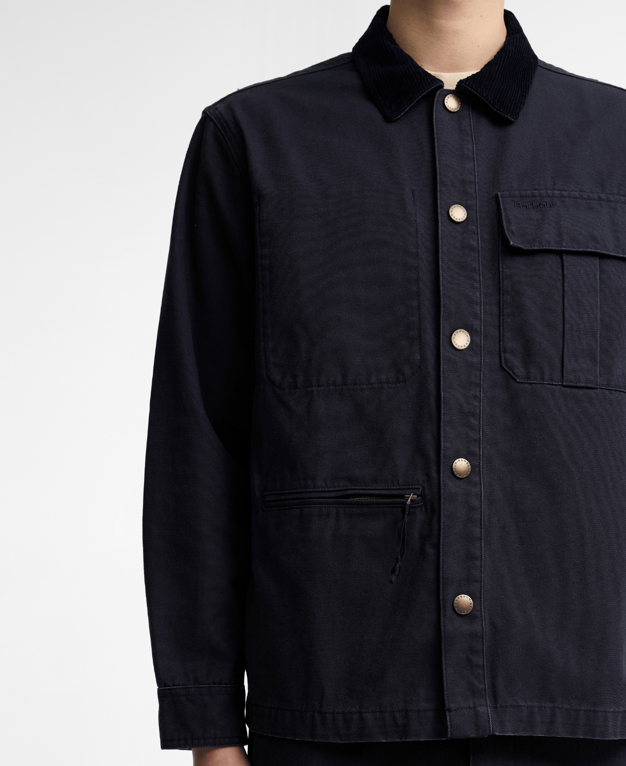 Barbour Ursula Oversize Canvas Dış Gömlek