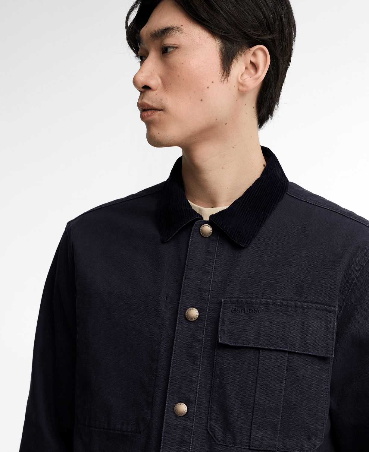 Barbour Ursula Oversize Canvas Dış Gömlek