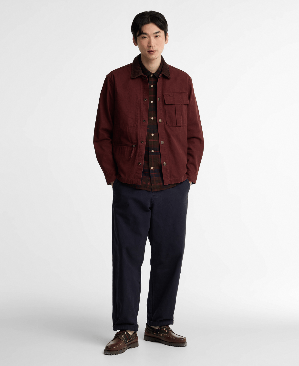 Barbour Ursula Oversize Canvas Dış Gömlek