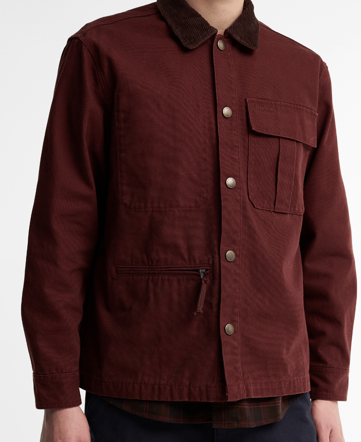 Barbour Ursula Oversize Canvas Dış Gömlek