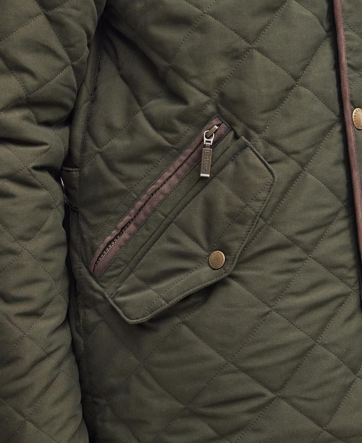 Barbour Waterproof Shoveler Kapitone Ceket