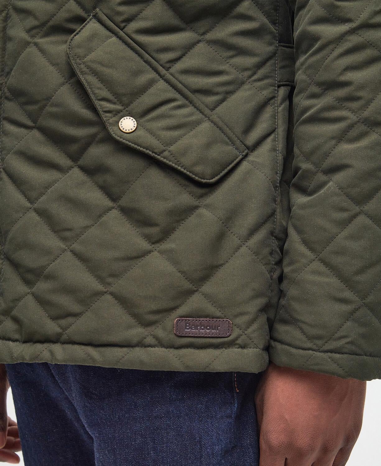 Barbour Waterproof Shoveler Kapitone Ceket