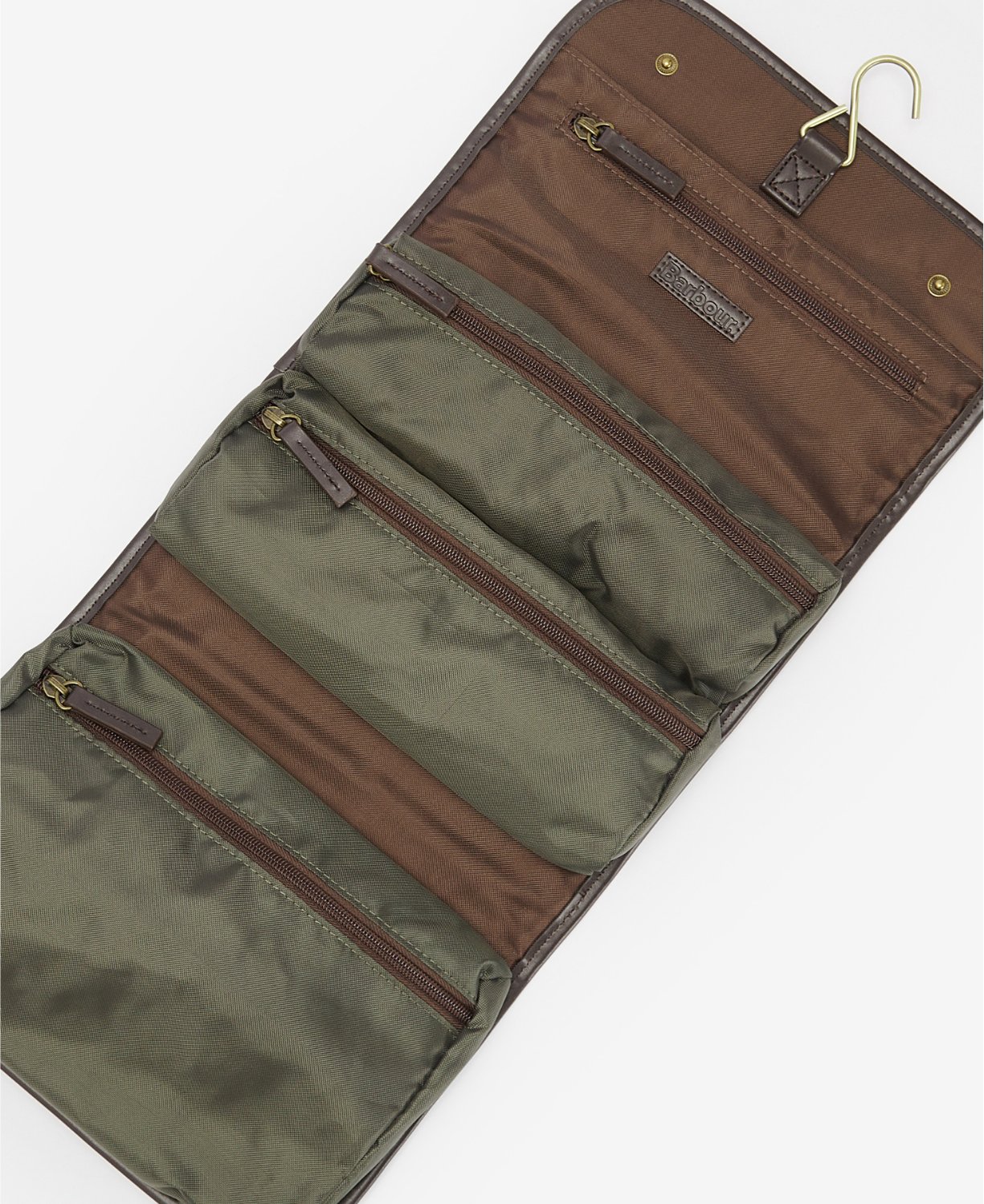 Barbour Wax Hanging Washbag Organizer