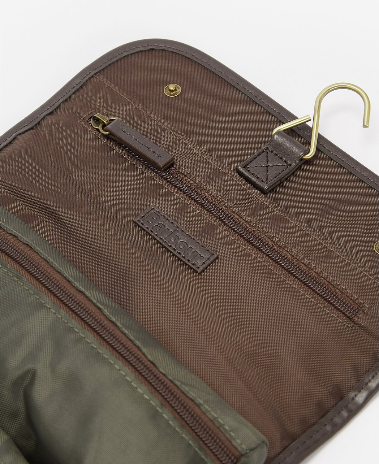 Barbour Wax Hanging Washbag Organizer