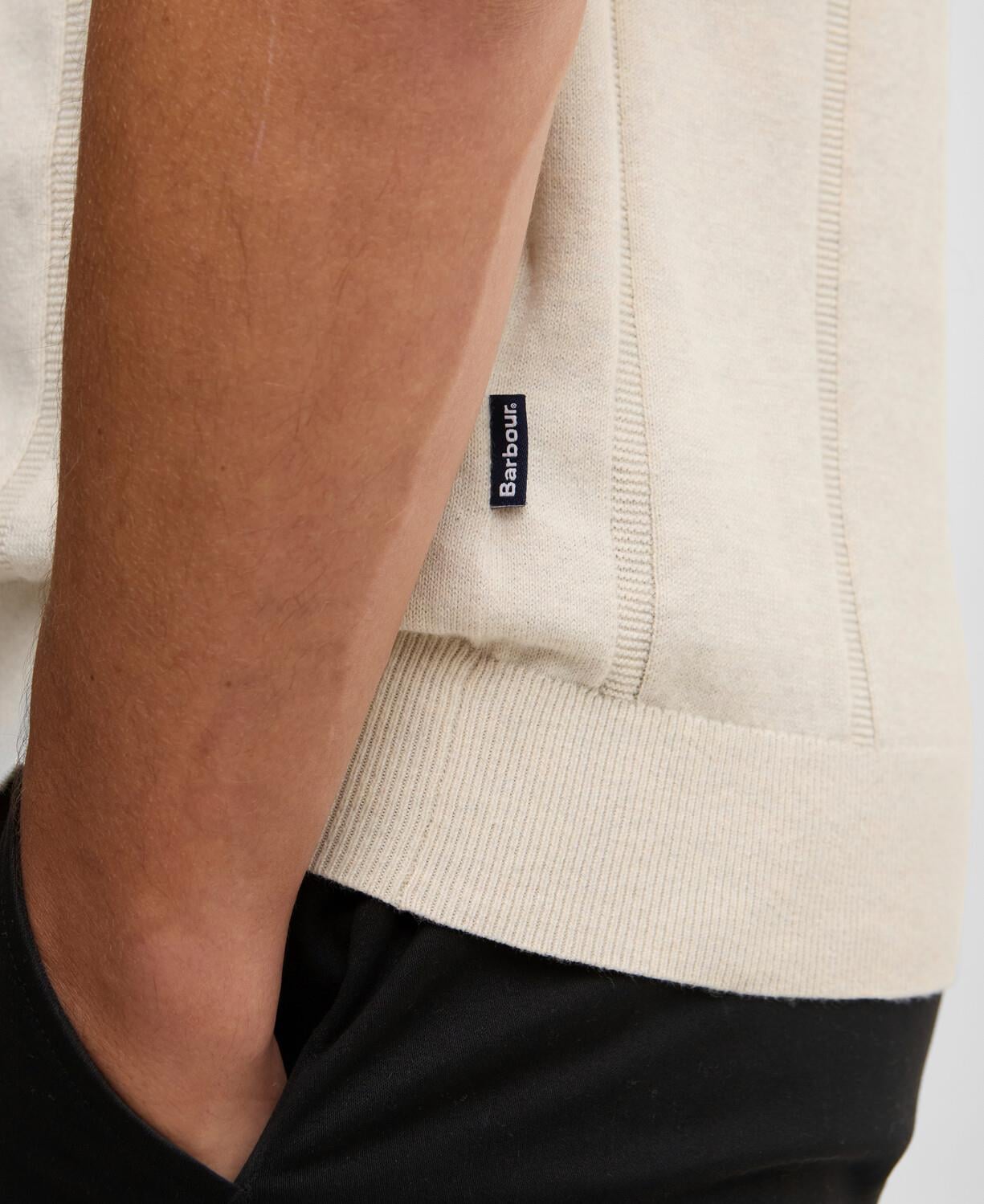 Barbour Wellburn Knitted Polo Yaka