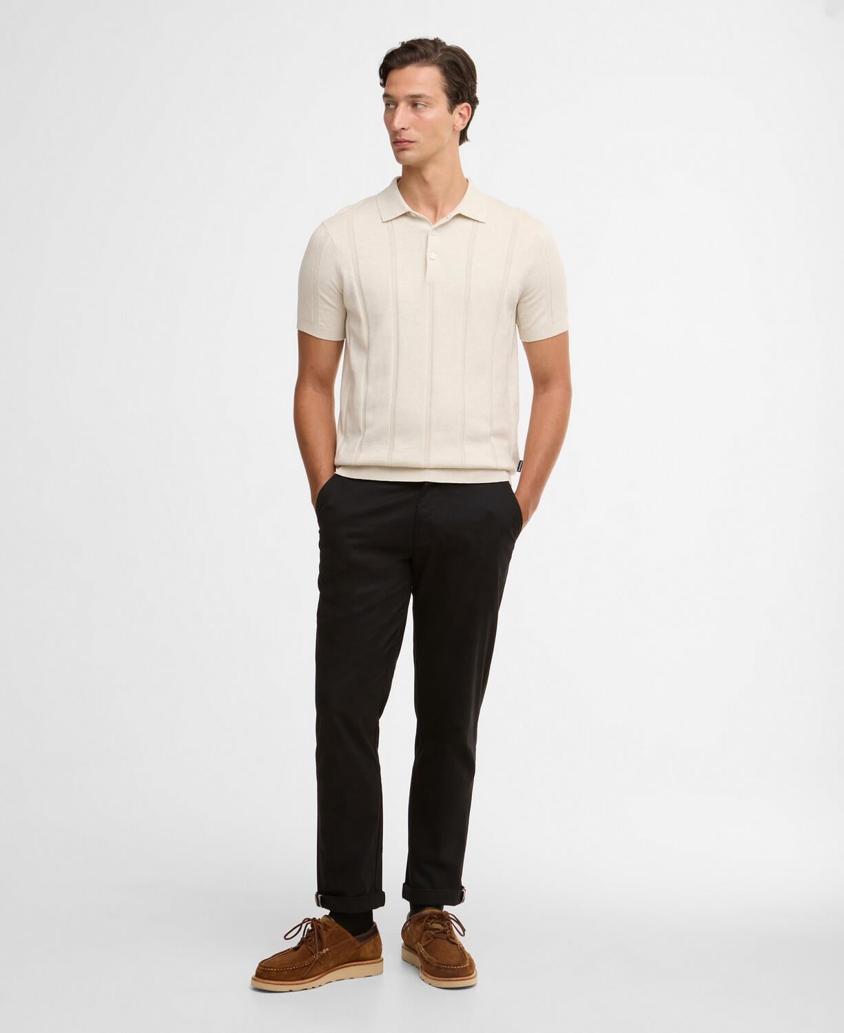 Barbour Wellburn Knitted Polo Yaka