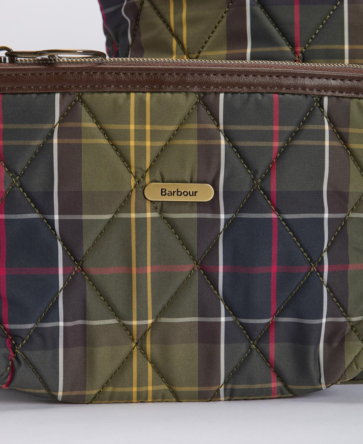Barbour Wetherham Tartan Kol Çantası