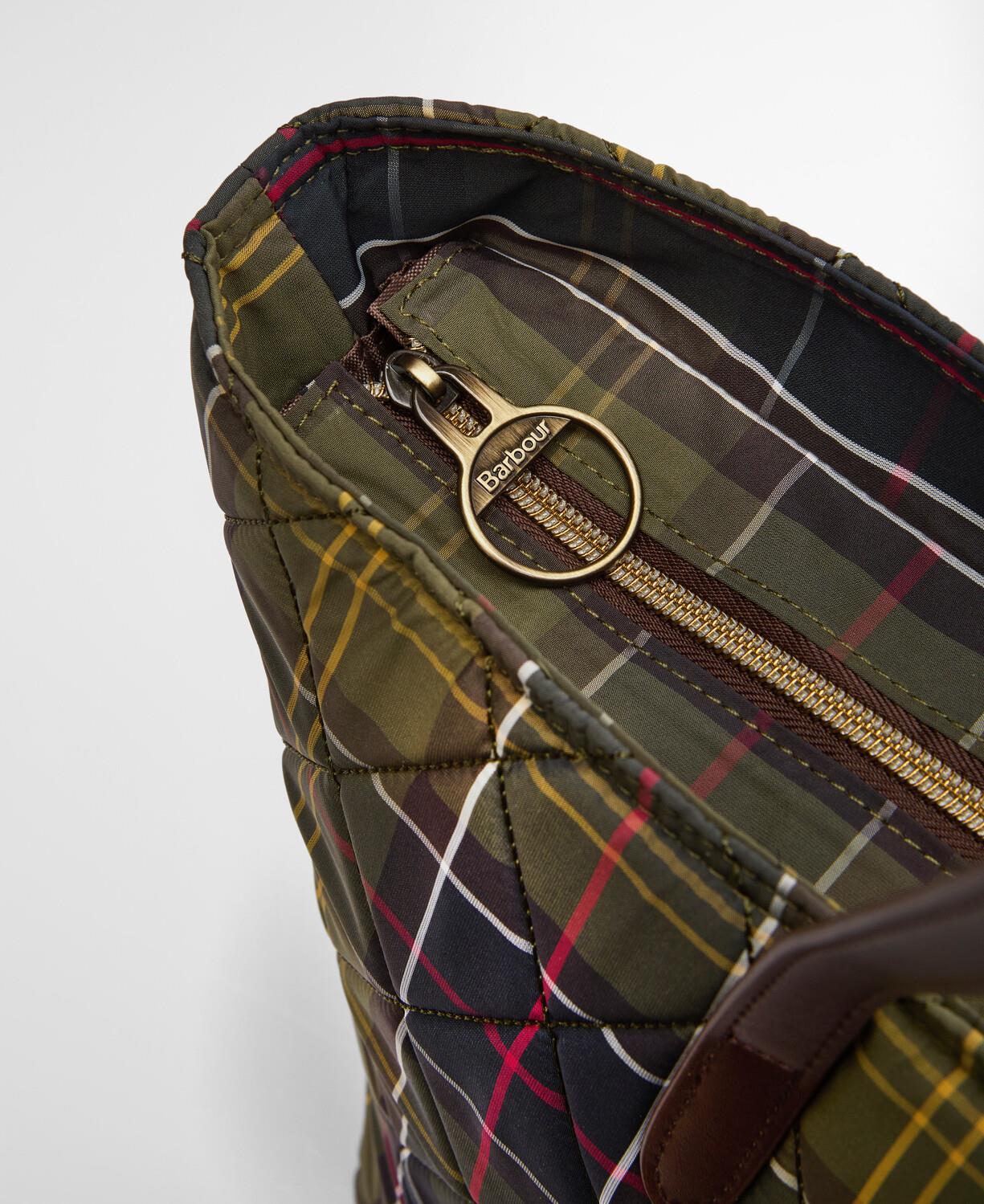 Barbour Wetherham Tartan Kol Çantası