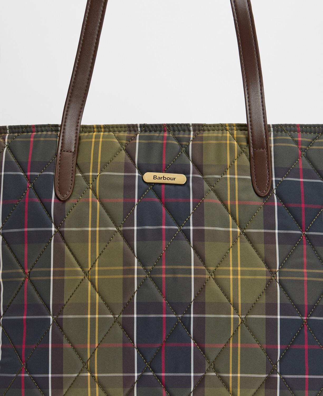 Barbour Wetherham Tartan Kol Çantası