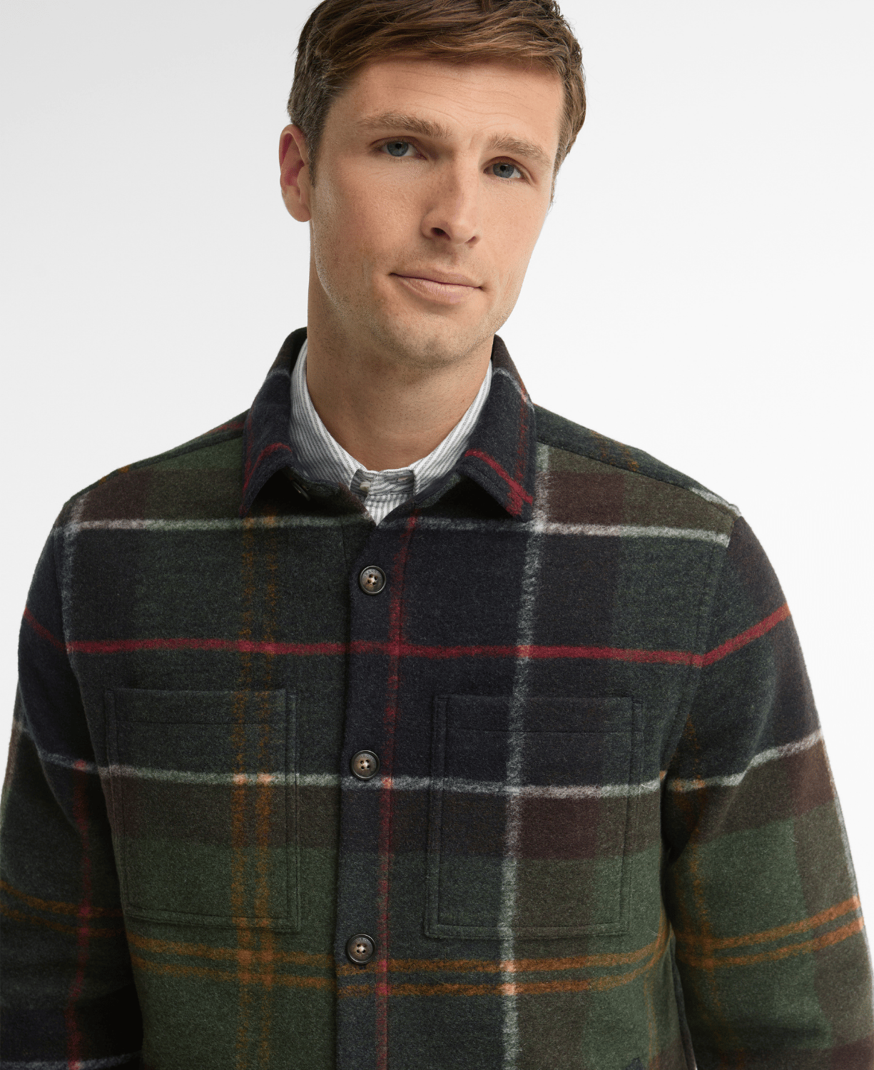 Barbour Woodlane Brushed Dış Gömlek