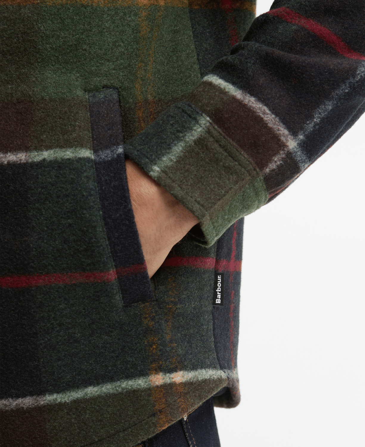 Barbour Woodlane Brushed Dış Gömlek