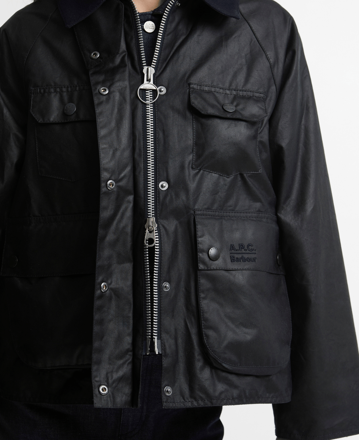 Barbour x A.P.C. Spey Yağlı Ceket