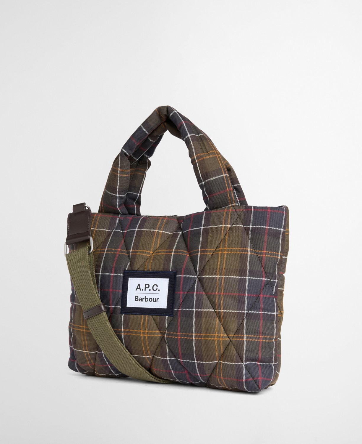 Barbour x A.P.C. Classic Kapitone Çanta