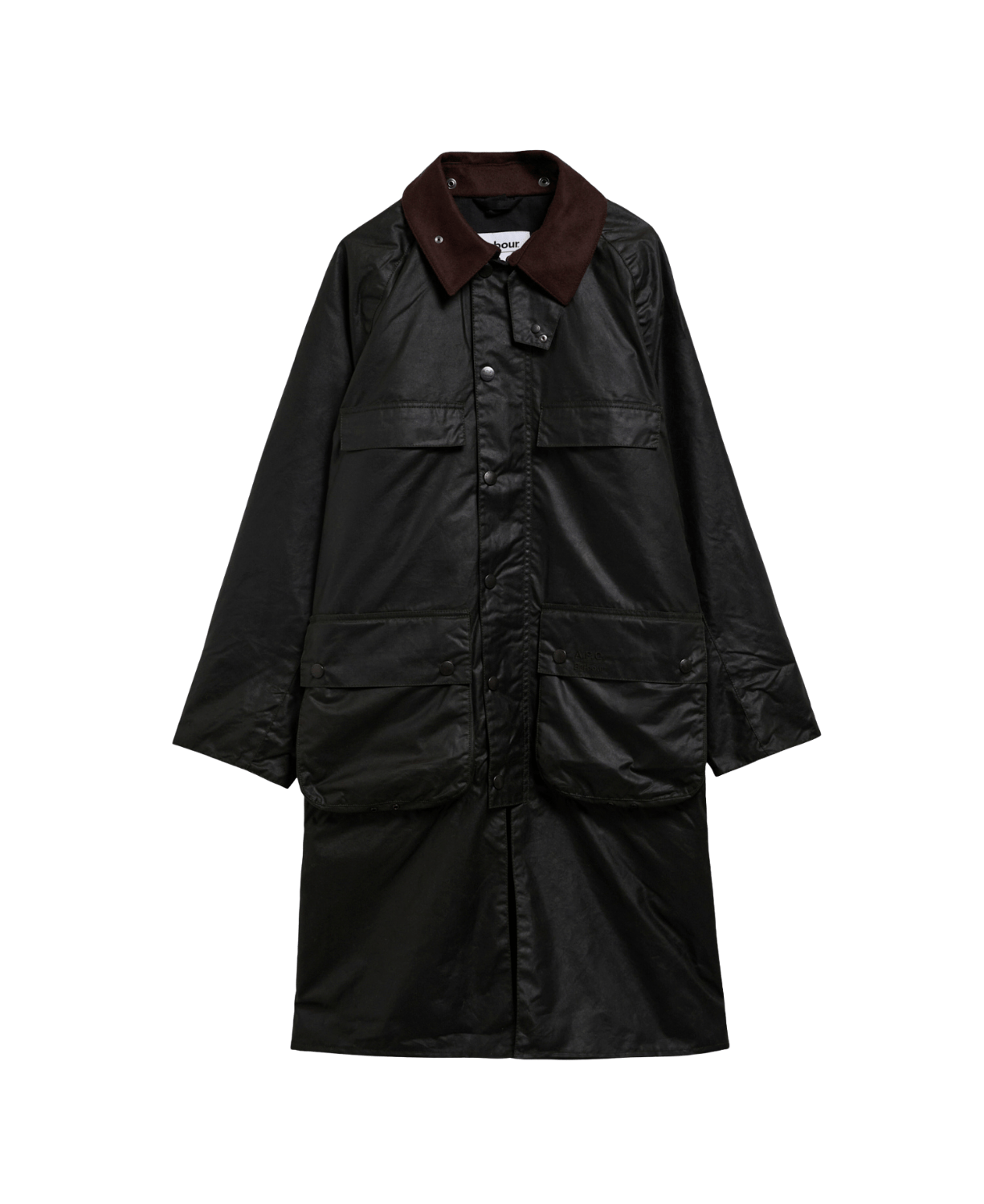 Barbour x A.P.C. SL Bedale Yağlı Ceket