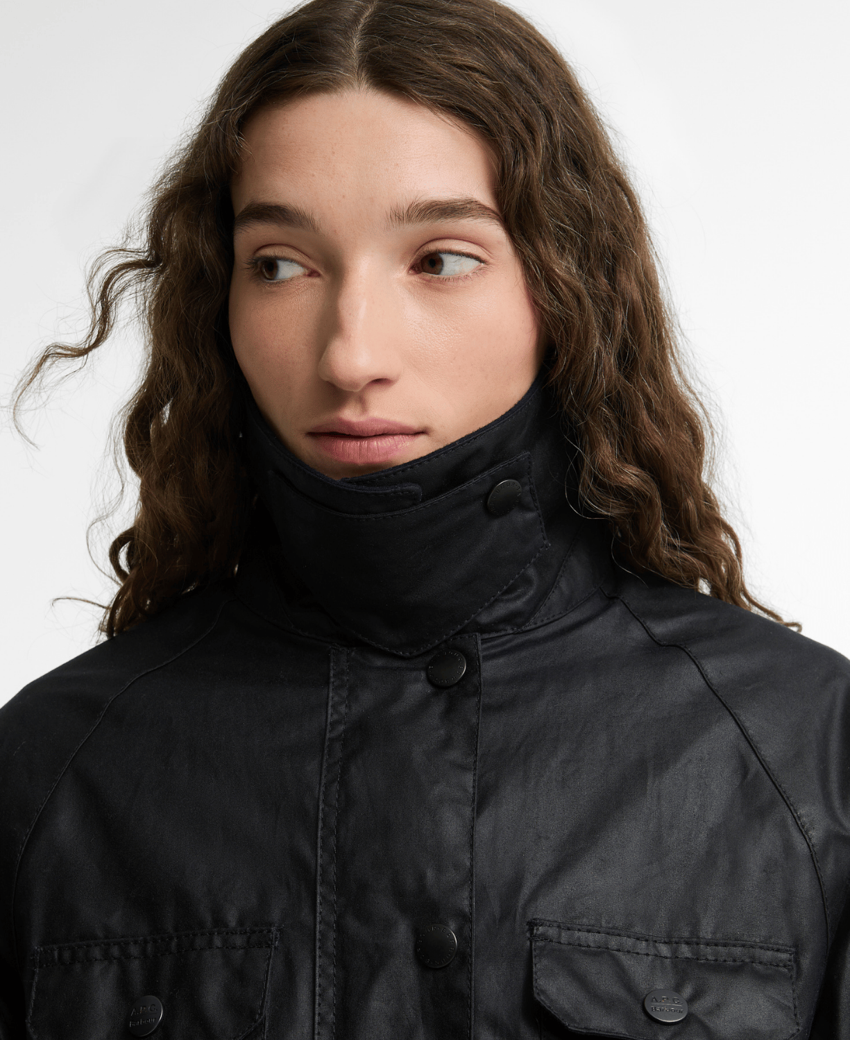 Barbour x A.P.C. Spey Yağlı Ceket