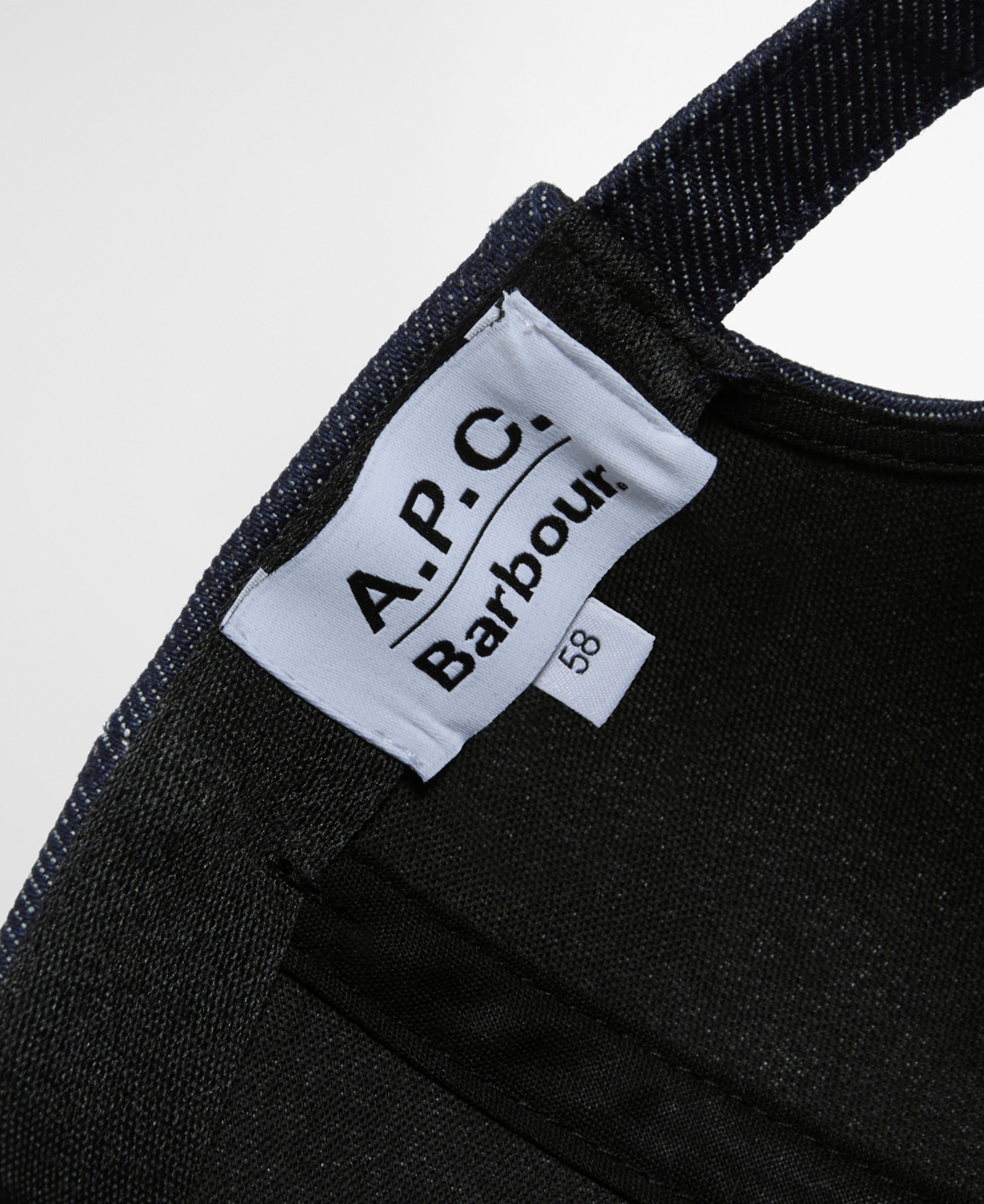 Barbour x A.P.C. Denim Şapka