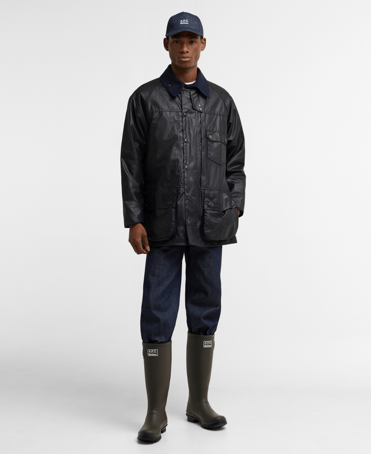Barbour x A.P.C. Tall Çizme
