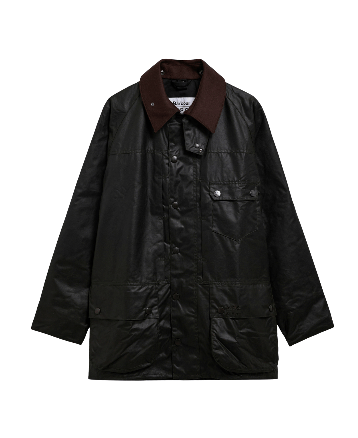 Barbour x A.P.C. Beaufort Yağlı Ceket