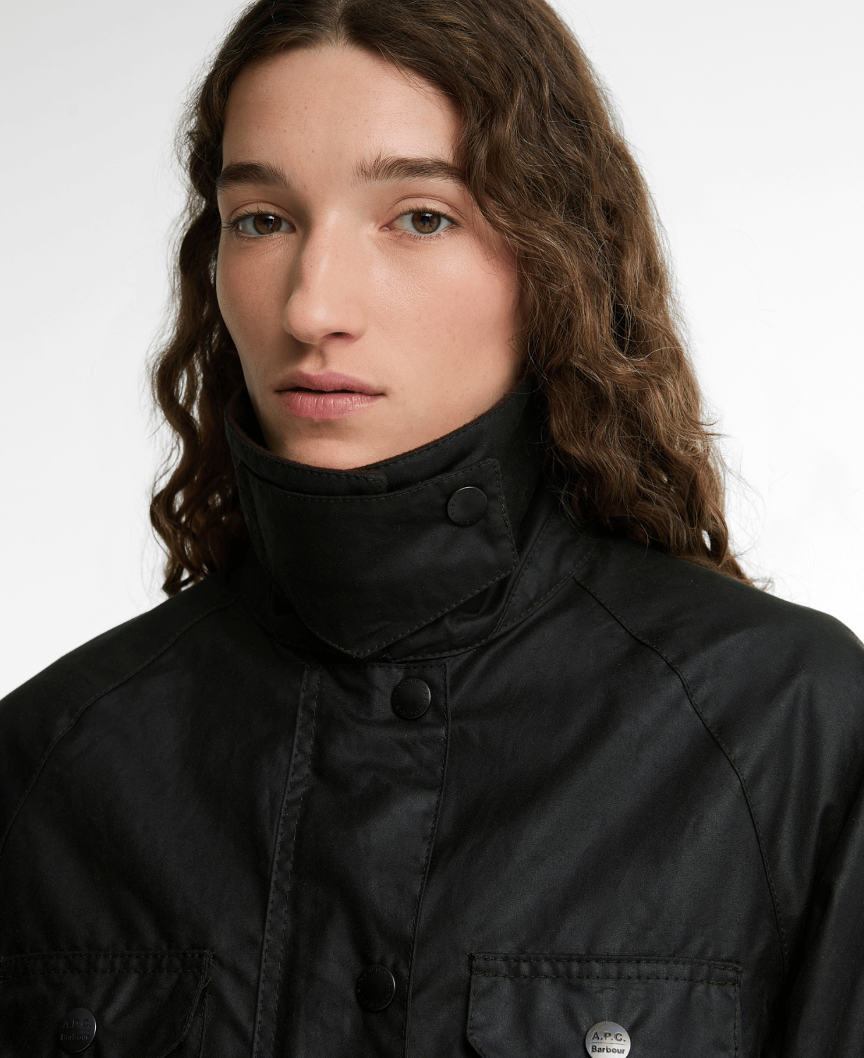 Barbour x A.P.C. Spey Yağlı Ceket