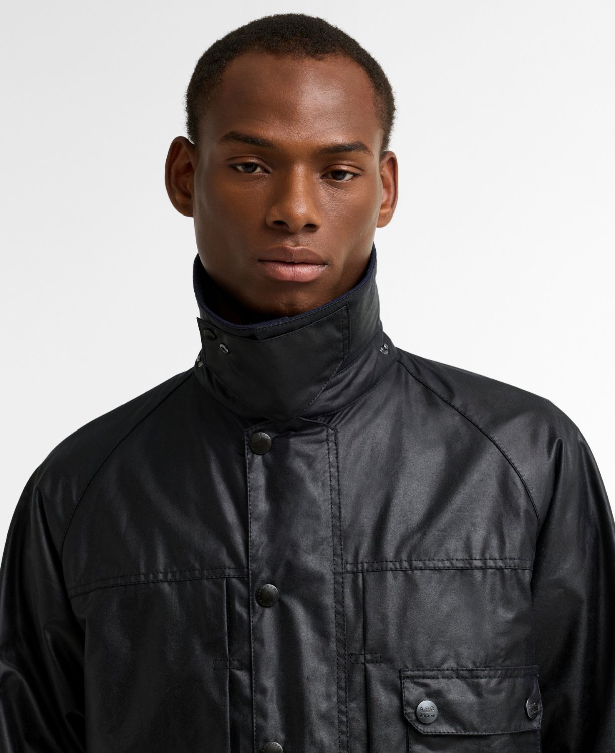 Barbour x A.P.C. Beaufort Yağlı Ceket