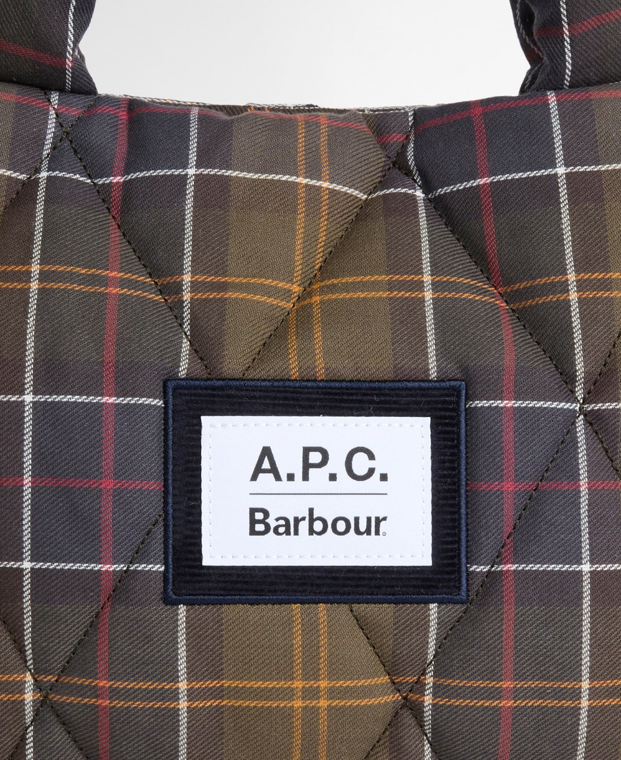 Barbour x A.P.C. Classic Kapitone Çanta