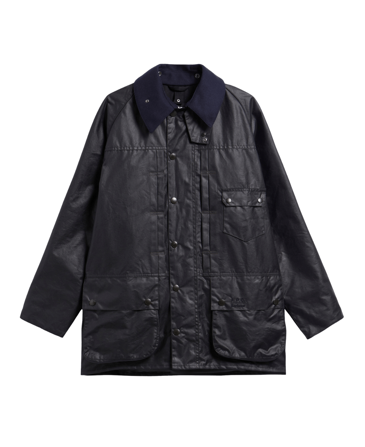 Barbour x A.P.C. Beaufort Yağlı Ceket