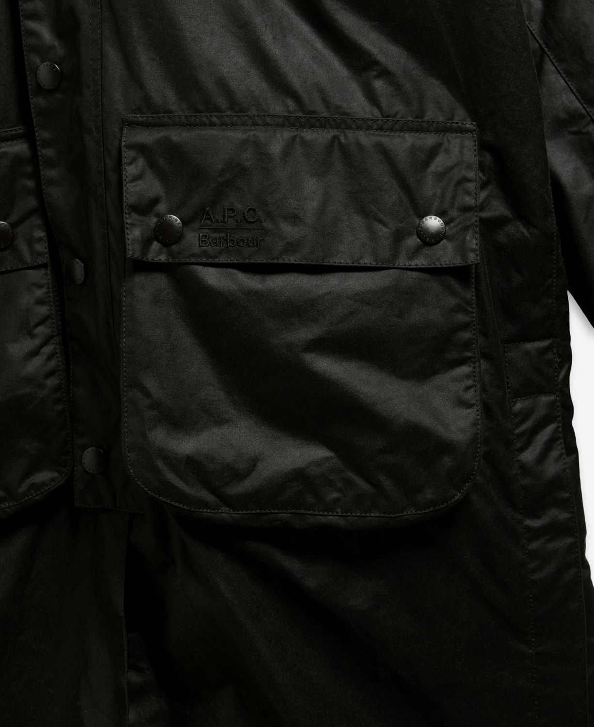 Barbour x A.P.C. SL Bedale Yağlı Ceket