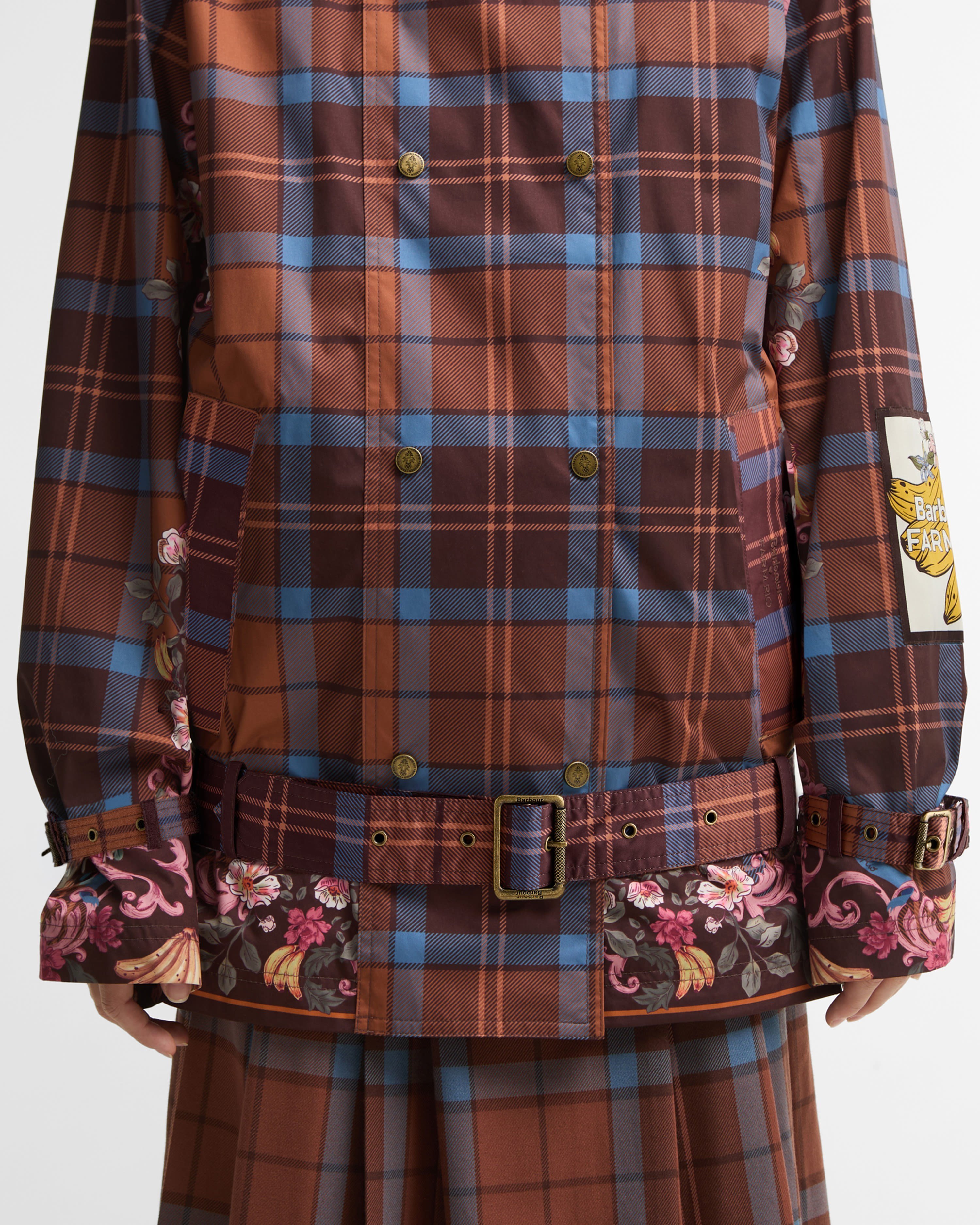 Barbour x Farm Rio Petrea Showerproof Ceket