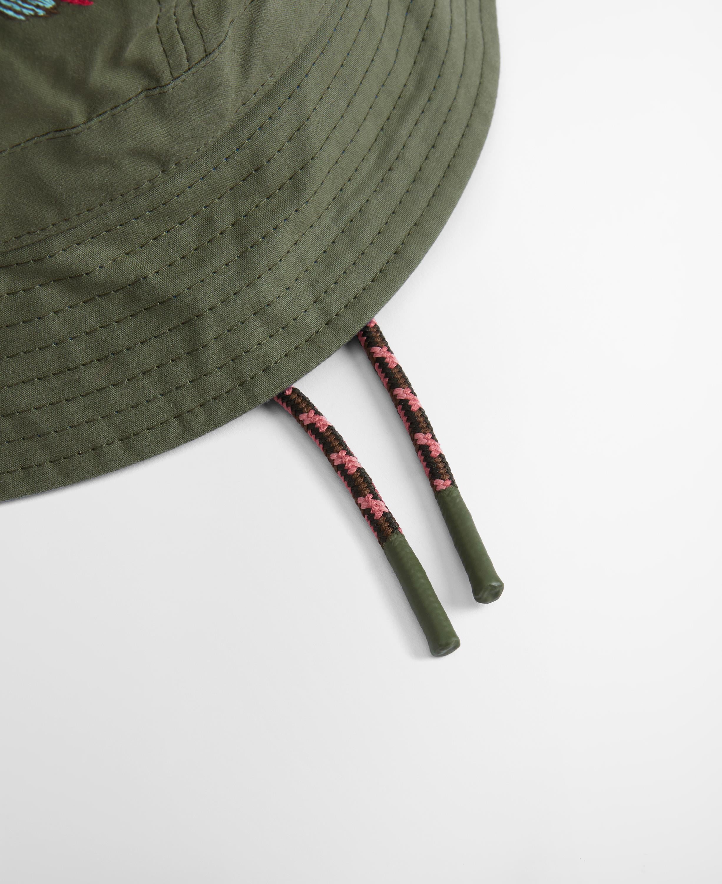 Barbour X Paul Smith 6 Panel Bucket Şapka