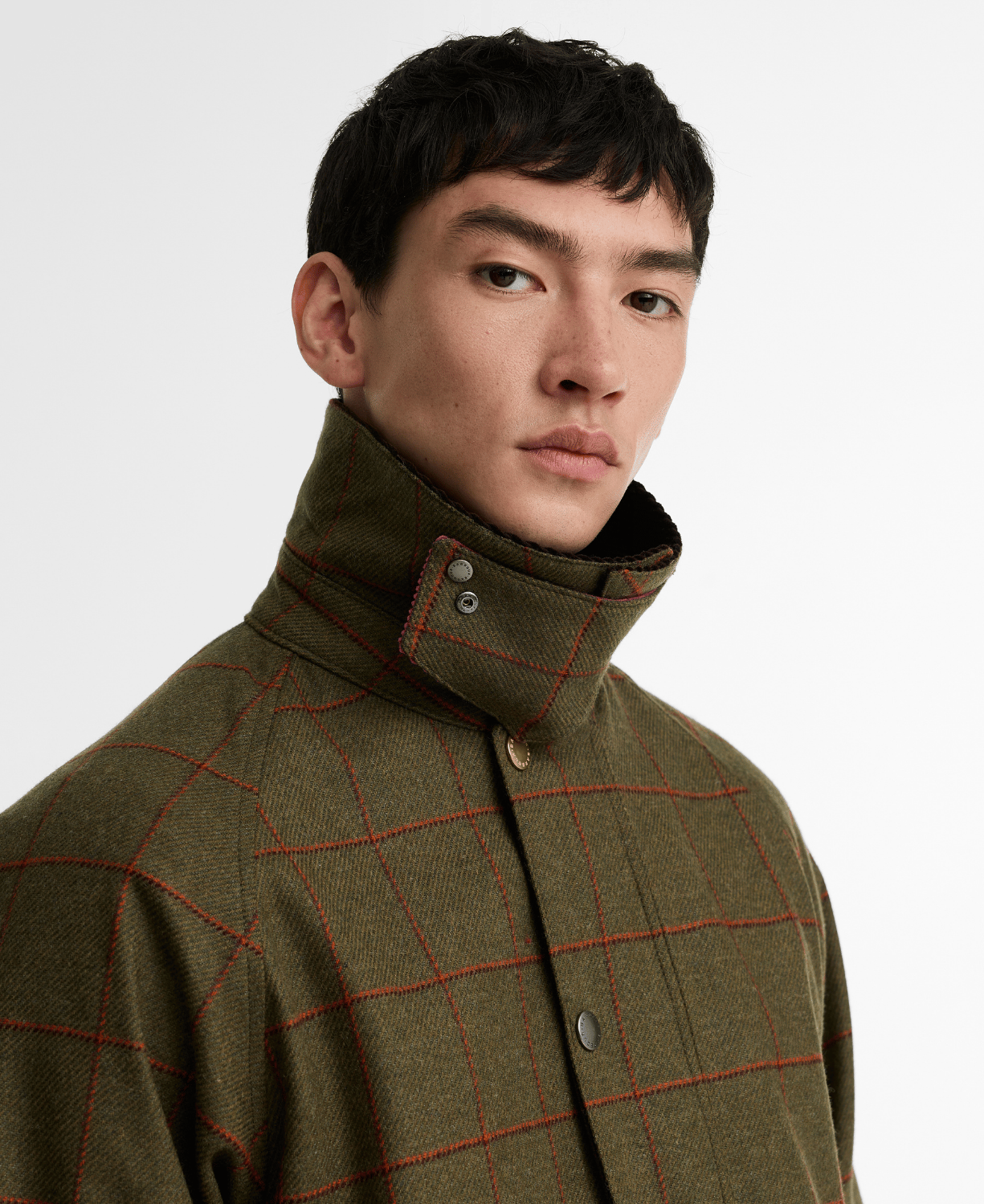 Barbour x Paul Smith Beaufort Wool Ceket