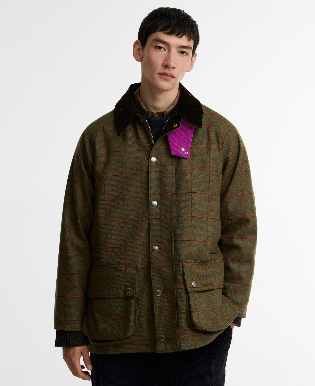 Barbour x Paul Smith Beaufort Wool Ceket