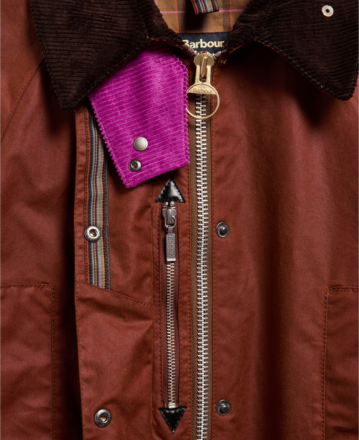 Barbour x Paul Smith Beaufort Yağlı Ceket