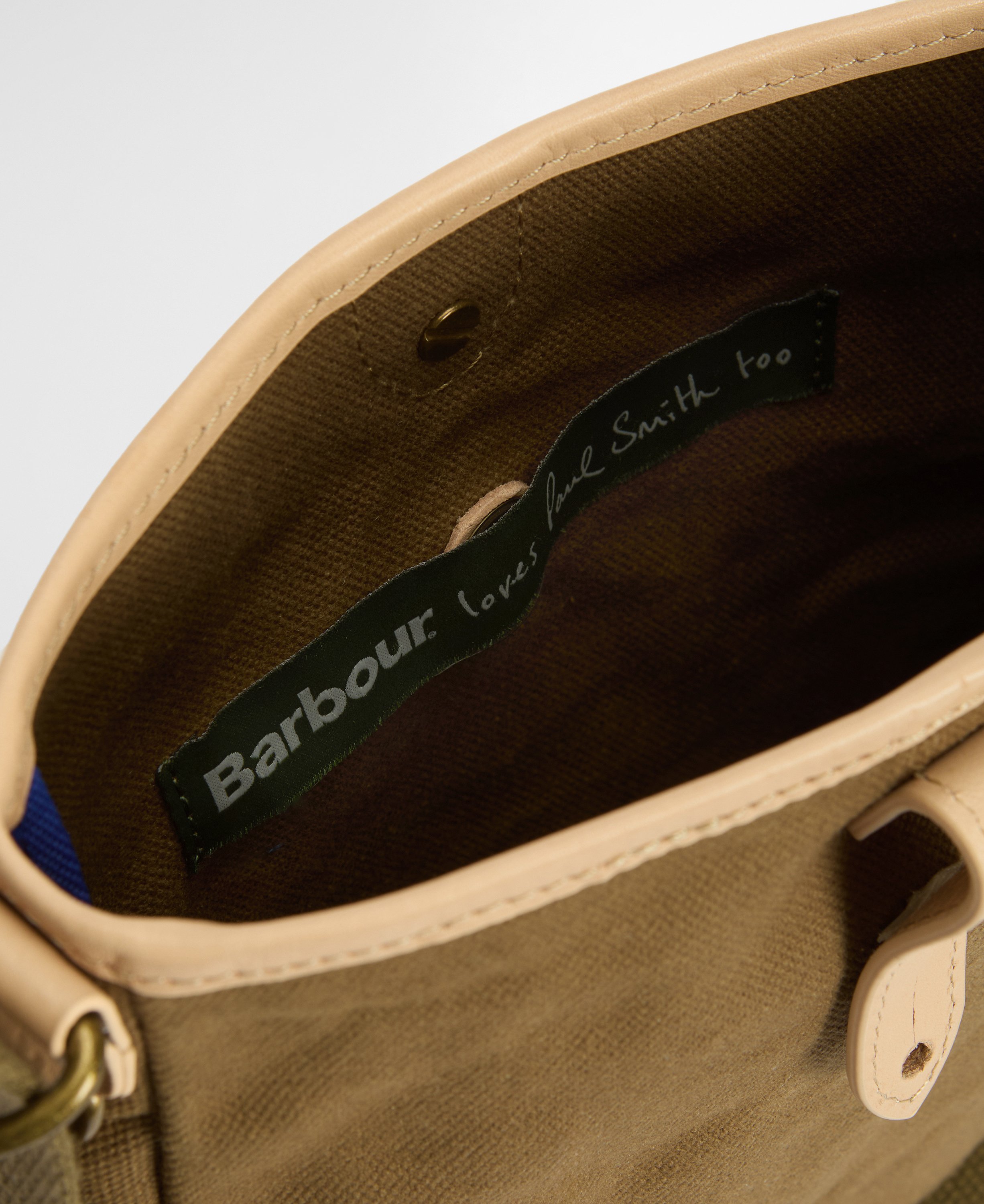 Barbour X Paul Smith Çapraz Çanta