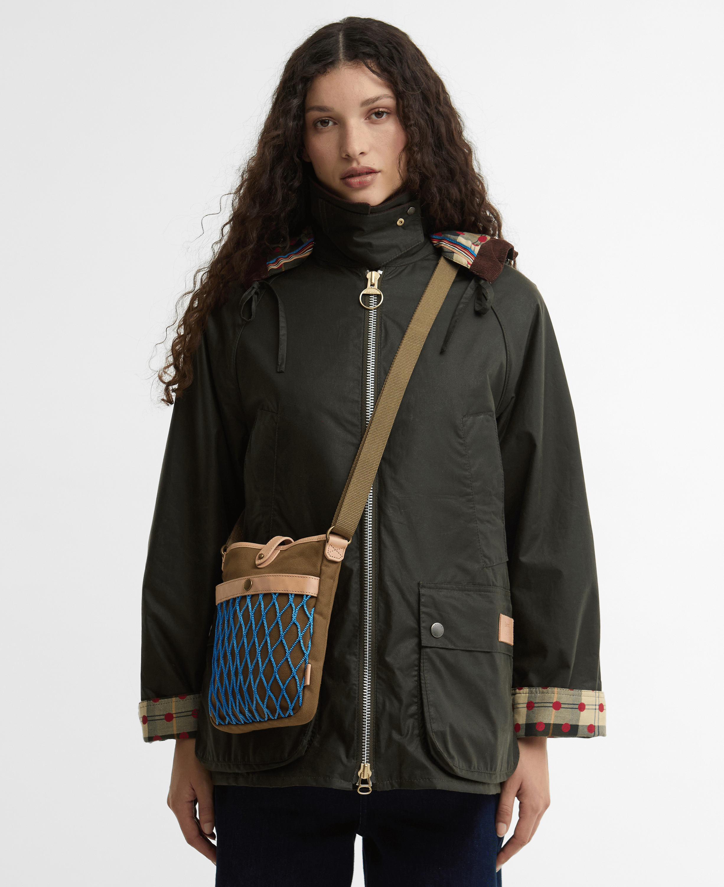 Barbour X Paul Smith Çapraz Çanta