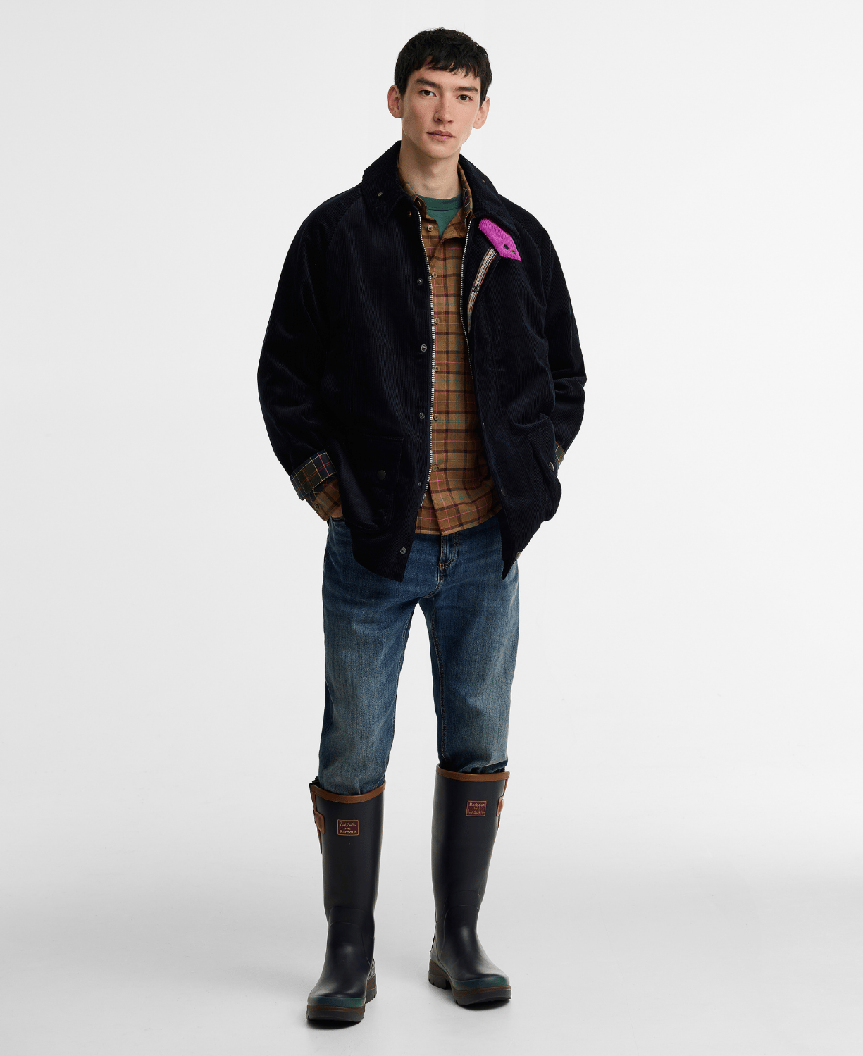 Barbour x Paul Smith Cord Beaufort Casual Ceket