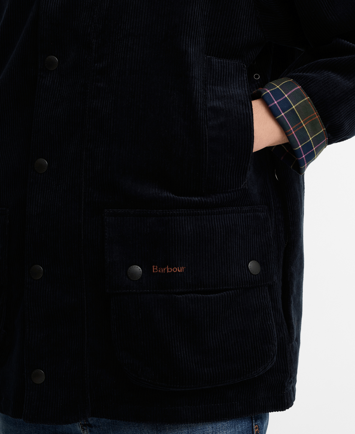 Barbour x Paul Smith Cord Beaufort Casual Ceket