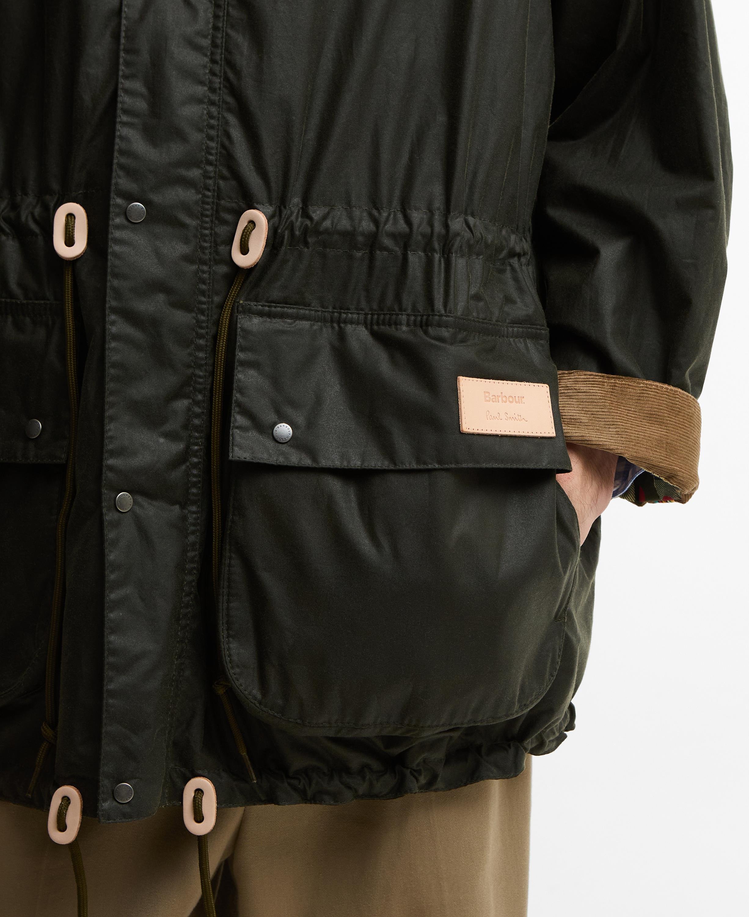Barbour x Paul Smith Durham Yağlı Ceket