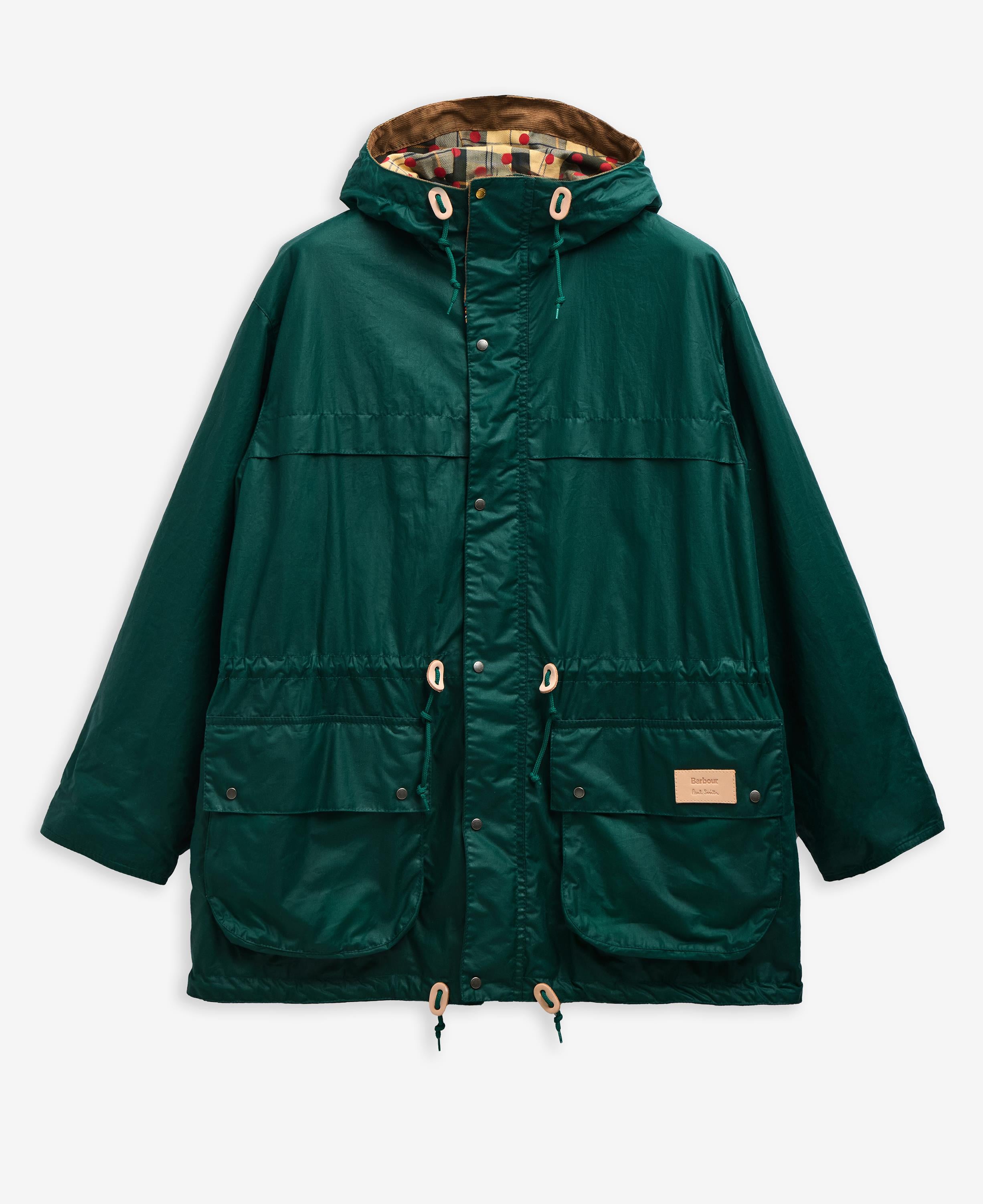 Barbour x Paul Smith Durham Yağlı Ceket
